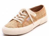 Superga Cotu Raffia Sneakers