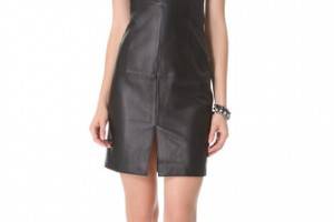 Susana Monaco Leather Dress