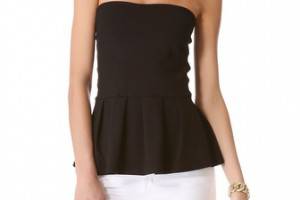 Susana Monaco Leila Peplum Top