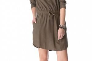 Swildens Iryna Silk Henley Dress