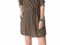 Swildens Iryna Silk Henley Dress