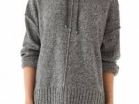 T by Alexander Wang Boxy Knit Hoodie