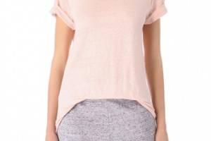 T by Alexander Wang Linen Silk Tee