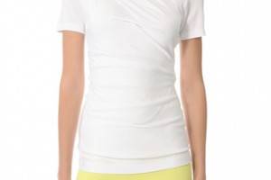 T by Alexander Wang Pique Drape Tee