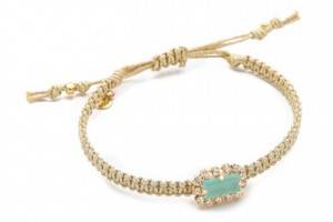 Tai Metallic Stone Bracelet