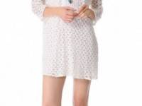 Tbags Los Angeles Crochet Mini Dress