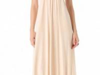 Tbags Los Angeles Embellished V Neck Maxi Dress