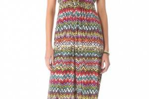 Tbags Los Angeles Maxi Dress with Braided Straps