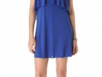 Tbags Los Angeles Open Back Flutter Dress