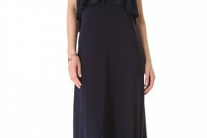 Tbags Los Angeles Open Back Maxi Dress