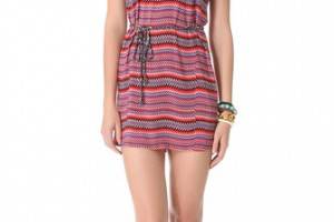 Tbags Los Angeles Tie Waist Dress