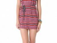 Tbags Los Angeles Tie Waist Dress