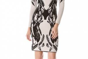 Temperley London Plume Jacquard Dress