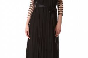 Temperley London Wave Chiffon Gown