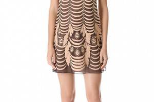 Temperley London Wave Embroidery Dress