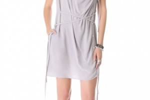 Tess Giberson Dress with Front Drape