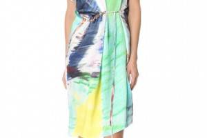 Tess Giberson Printed Slouchy Dress