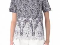 Thakoon Short Sleeve Top