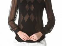 Thakoon Woven Front Top