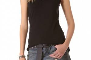 Three Dots Jersey Colette Tank