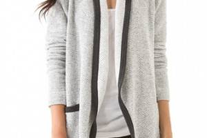 Three Dots Open Cardigan