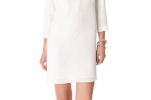 Tibi Alison Peek-A-Boo Shift Dress