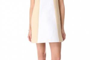 Tibi Amelie Basket Weave Dress