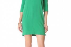 Tibi Cutout Shoulder Dress