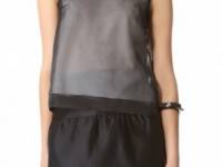 Tibi Duchess Satin Tank