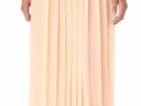 Tibi Pleated Maxi Skirt