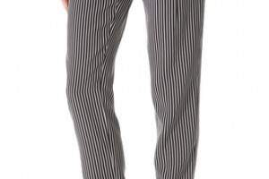 Tibi Stripe Pleated Pants