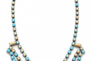 TOM BINNS Gilded Pleasure Multi Strand Necklace