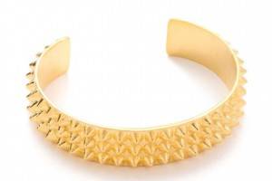 TOM BINNS Punk Pave Studded Cuff