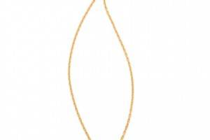 TOM BINNS Punk Pave Studded Safety Pin Necklace