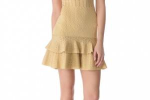 Torn by Ronny Kobo Ari Crocodile Dress