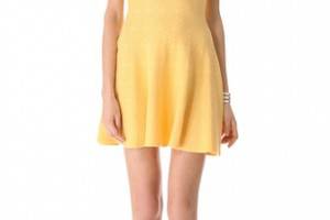 Torn by Ronny Kobo Pamela Blanket Stitch Dress