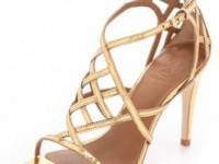 Tory Burch Amalie Metallic Sandals