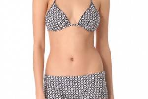 Tory Burch Biarritz Reversible Bikini Top