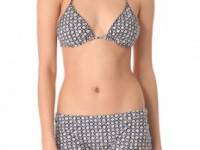 Tory Burch Biarritz Reversible Bikini Top