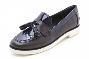 Tory Burch Careen Loafers with Contrast Sole