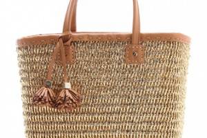 Tory Burch Chunky Straw Tote