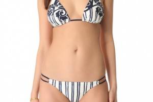 Tory Burch Creta Triangle Bikini Top