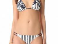 Tory Burch Creta Triangle Bikini Top