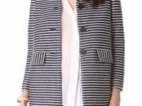 Tory Burch Elaina Raffia Coat