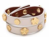 Tory Burch Flower Double Wrap Bracelet