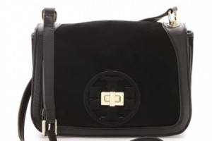 Tory Burch Gloria Suede Cross Body Bag