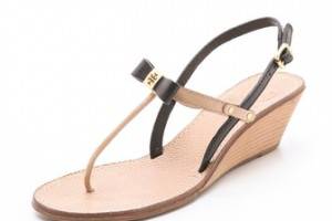 Tory Burch Kailey Wedge Thong Sandals