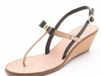 Tory Burch Kailey Wedge Thong Sandals