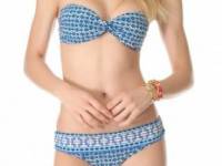 Tory Burch Moray Bandeau Bikini Top