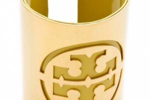 Tory Burch Patent Leather Stencil Cuff